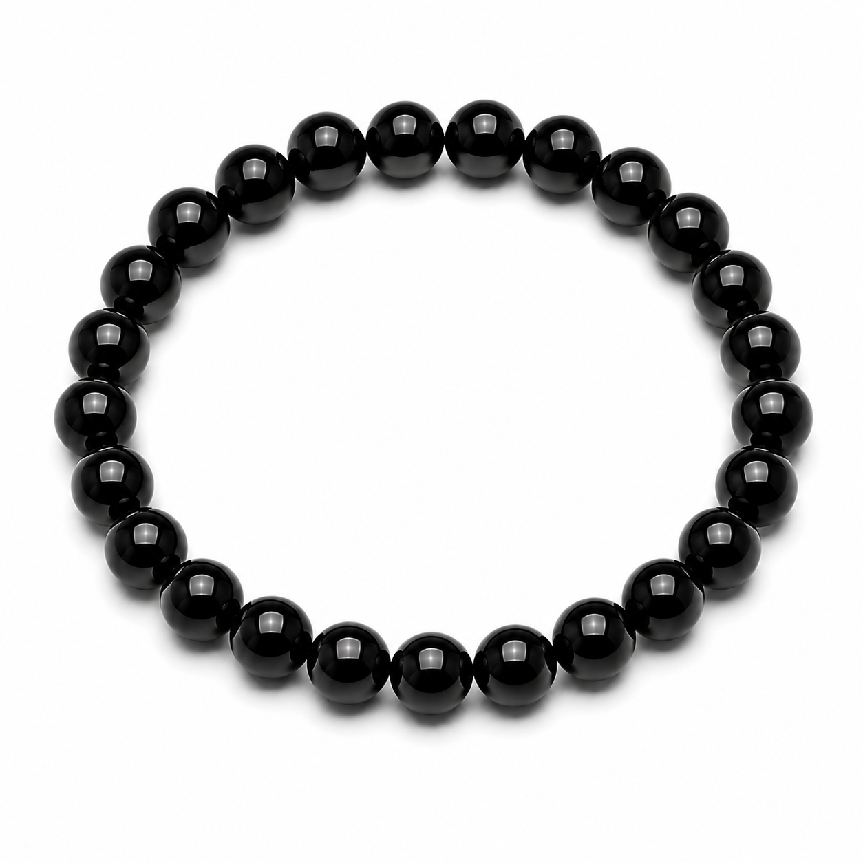 Natural Black Obsidian Bracelet for Protection & Grounding | StarVeda