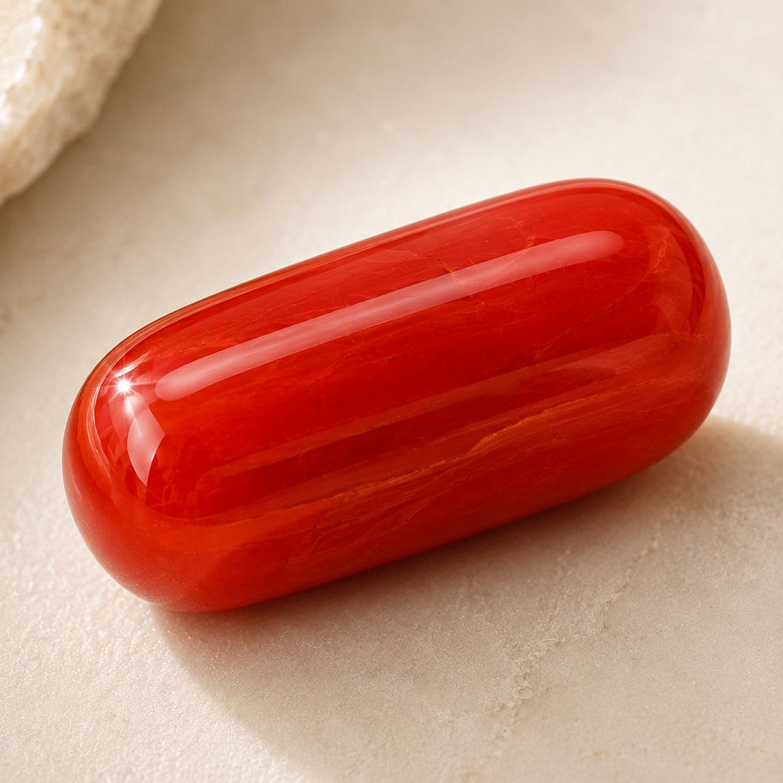 Natural Red Coral (Moonga) Gemstone | StarVeda