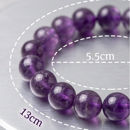 Natural Amethyst Balance Bracelet