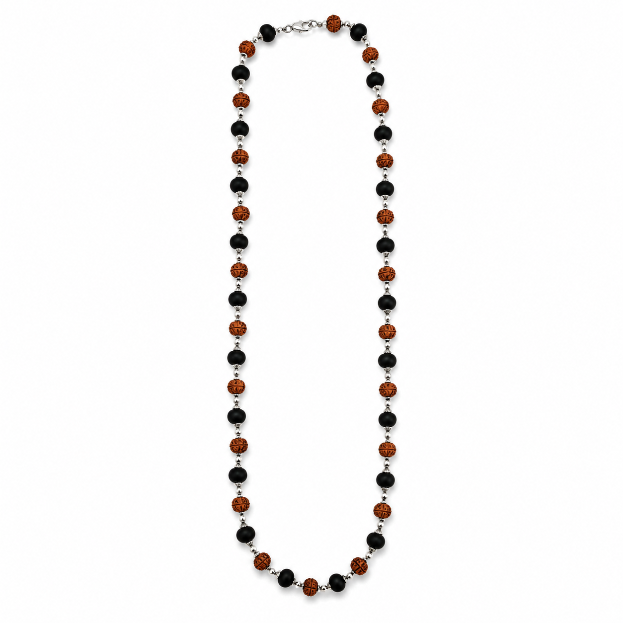 Rudraksha & Black Onyx Mala | Starveda