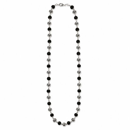 Rudraksha & Black Onyx Mala | Starveda