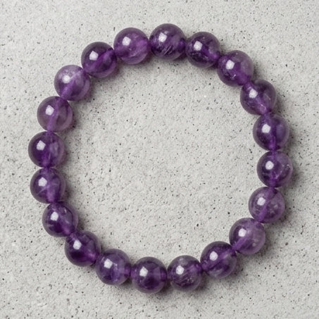 Natural Amethyst Balance Bracelet