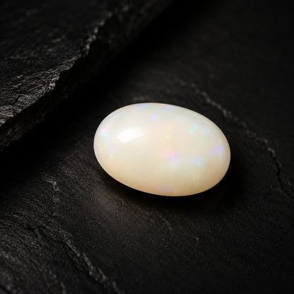 Natural White Opal (Dudhiya Opal) Gemstone | StarVeda