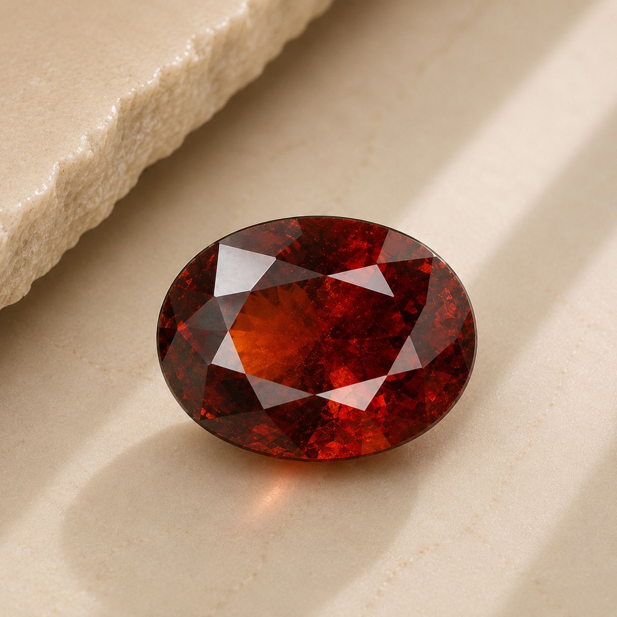 Natural Hessonite (Gomed) Gemstone | StarVeda