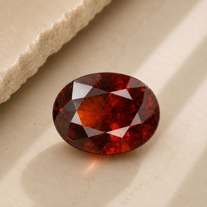 Natural Hessonite (Gomed) Gemstone | StarVeda