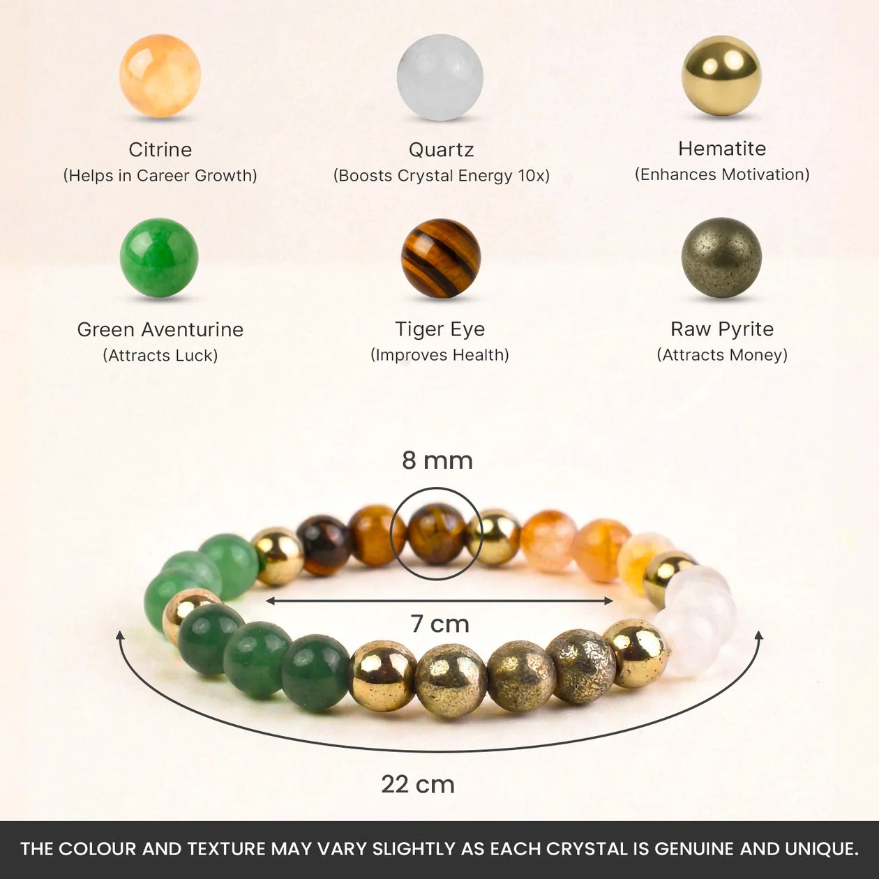 Dhan Yog Crystal Bracelet | Starveda